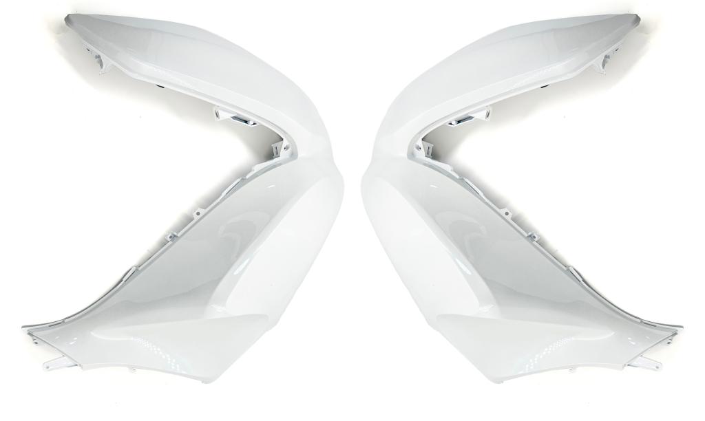 TAMPA LATERAL DIANTEIRA PCX 150 14-15 BRANCO DIR/E SQ. (PAR) EMBUS