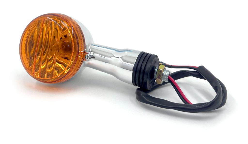 PISCA INTRUDER 125-250 DIANTEIRO CROMADO DIREITO/E SQUERDO LENTE AMARELA COMPLETO ''U1º'' MOD. ORIGINAL