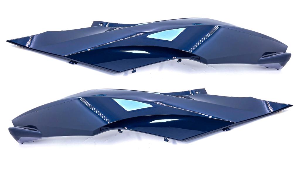 TAMPA LATERAL TRASEIRA PCX 150 2017 AZUL DIR/ESQ. (PAR) EMBUS