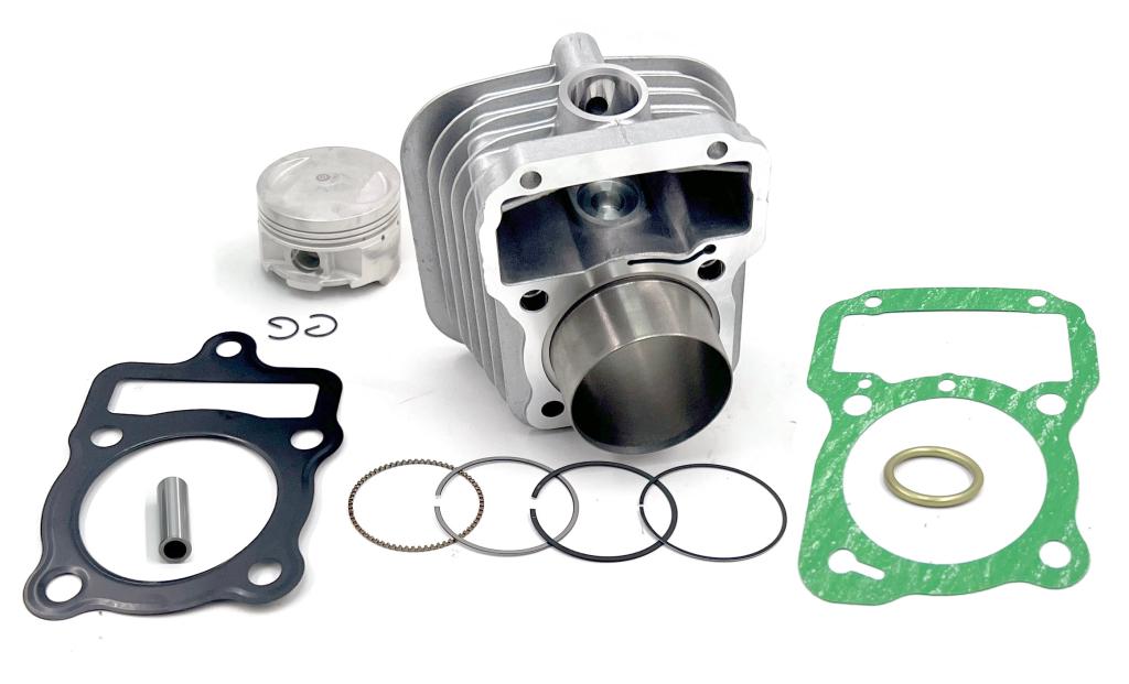 CILINDRO MOTOR KIT COMPETICAO 150CC (PISTAO+ANEL+P INO+TRAVA) PARA TITAN 125KS-ES 02-04/FAN 125 05-08 59,5MM PINO 13MM E