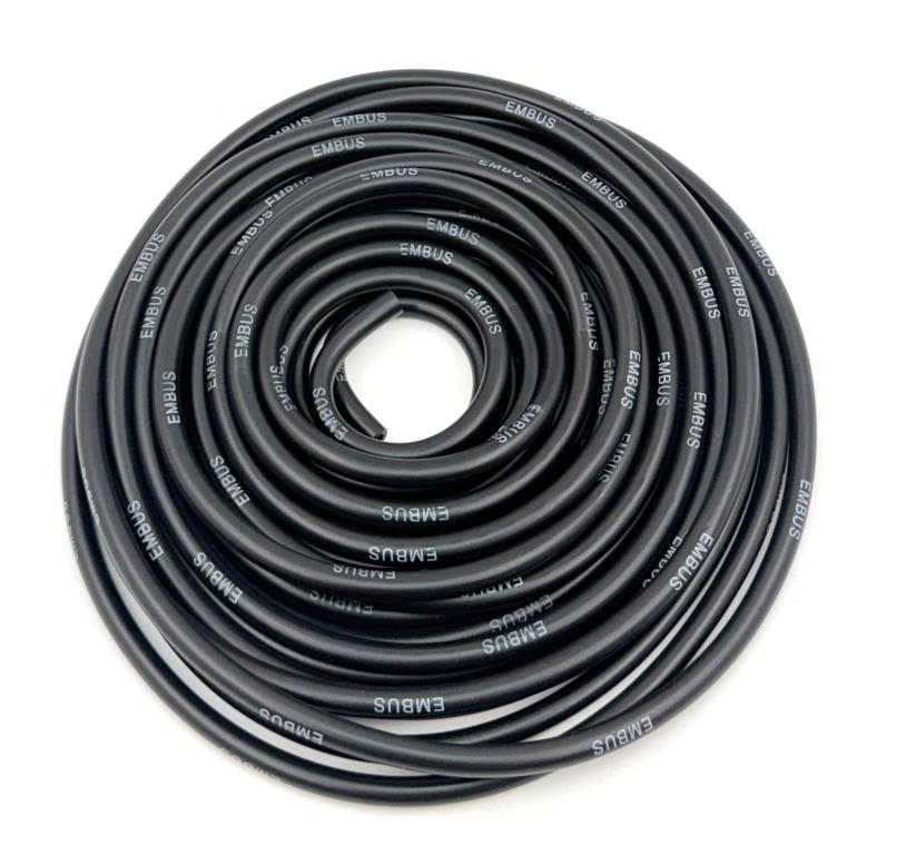 MANGUEIRA GASOLINA UNIVERSAL 10 METROS PRETA EMBUS