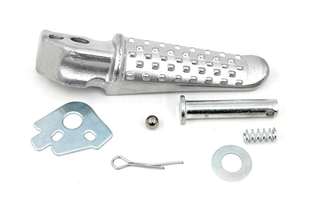 PEDALEIRA TRASEIRA COMPLETA CB 300F 2023-2026 TWIS TER DIREITA ALUMINIO EMBUS