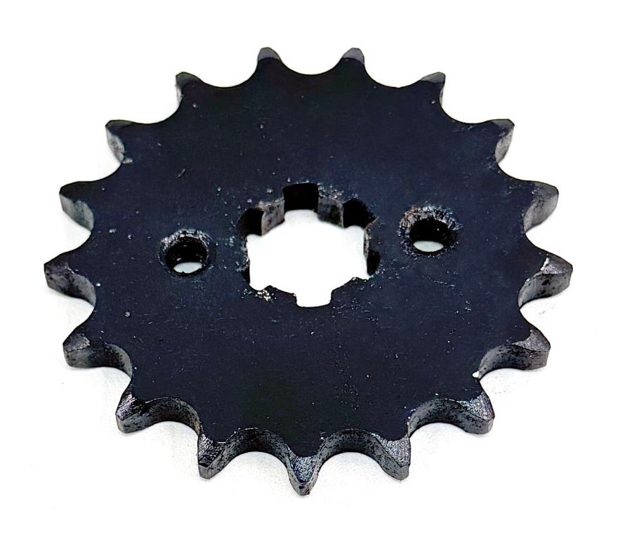 PINHAO TRANSMISSAO ACO 1045 SOB MEDIDA 17D YBR/XTZ 125 2000-2008/FACTOR 125 2009-2017 EMBUS INMETRO 003595/2020 (007105)