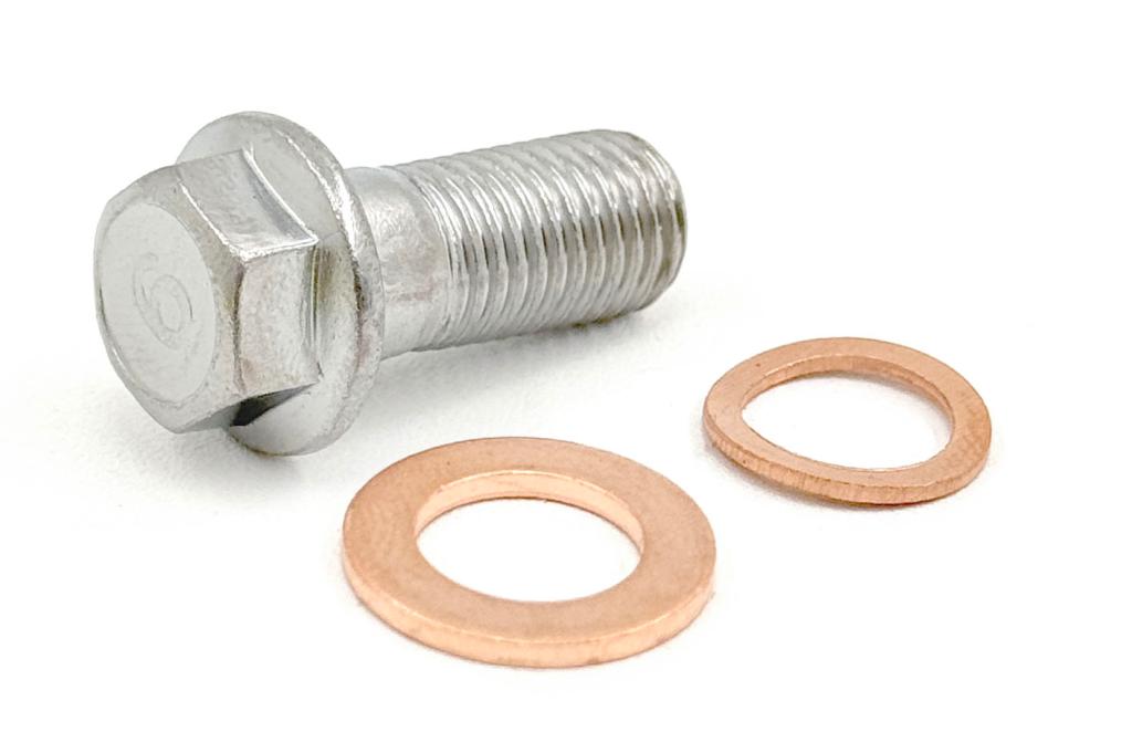 PARAFUSO COM ARRUELA FLANGE 10X22 PASSAGEM OLEO SU PERIOR CILINDRO FAZER 250 06-17/XTZ 250 LANDER 06- -25/TENERE 250 11-