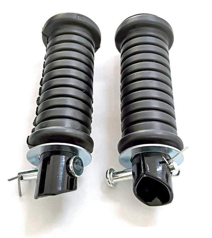 PEDALEIRA TRASEIRA COMPLETA REDONDA CG/TITAN/FAN 125-150KS 00-08/MOTTU SPORT TVS 110i 23-26/BIZ 100-110i-125 98-27/POP 1