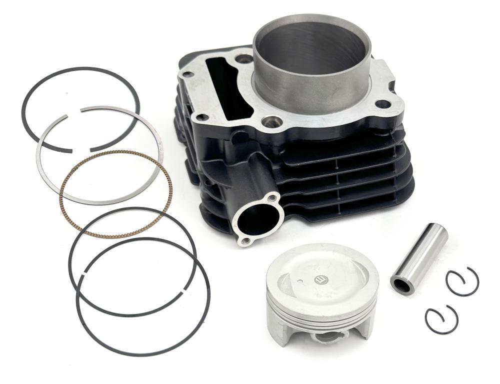 CILINDRO MOTOR KIT (PISTAO+ANEL+PINO+TRAVA) FZ25 1 8-26/XTZ 250 LANDER 18-24 PRETO EMBUS