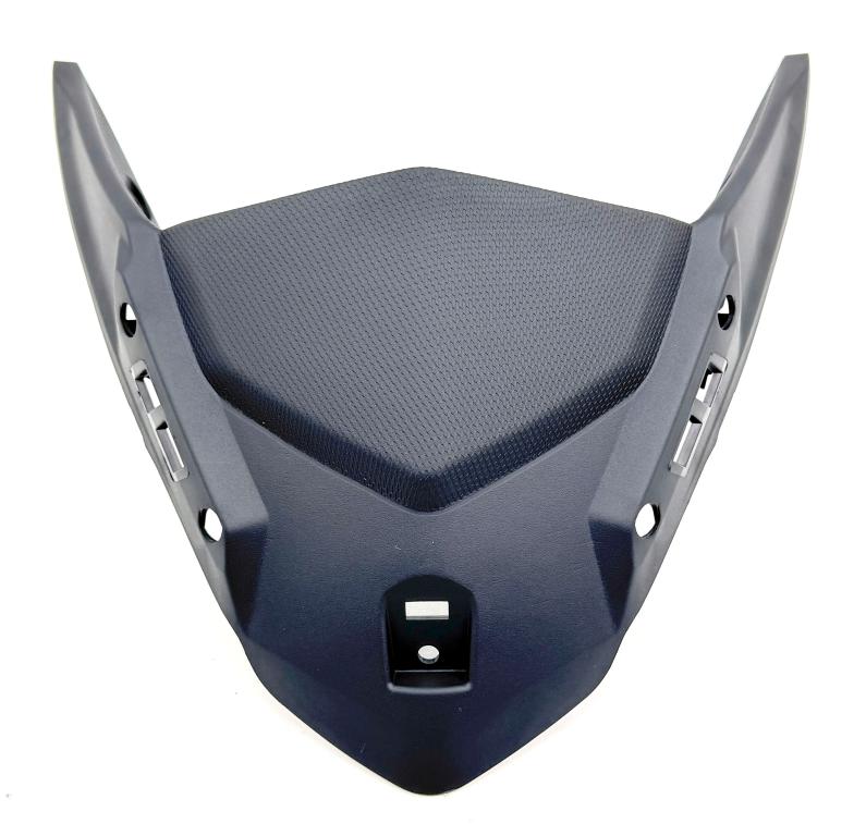 CARENAGEM FRONTAL FAROL SUZUKI HAOJUE DK 160 2025- 2026 SUPERIOR PRETO (COBERTURA) EMBUS - NOVIDADE