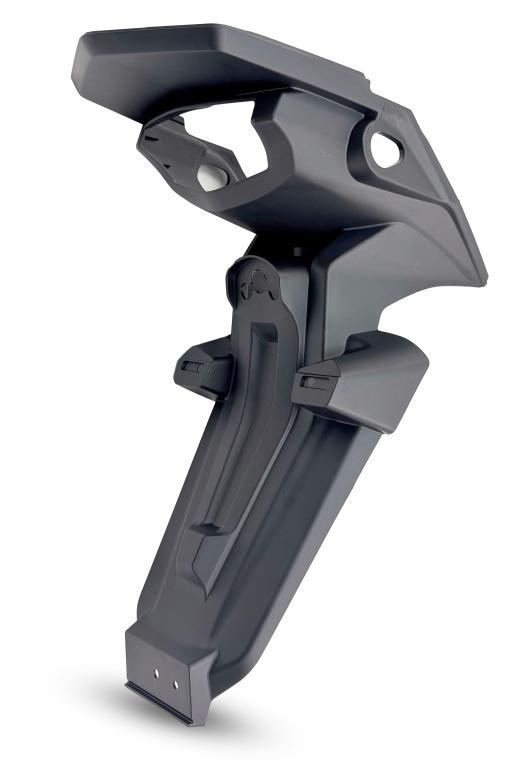 PARALAMA TRAS. SUPORTE PLACA XTZ 150 23-25 CROSSER PRETO NOVIDADE