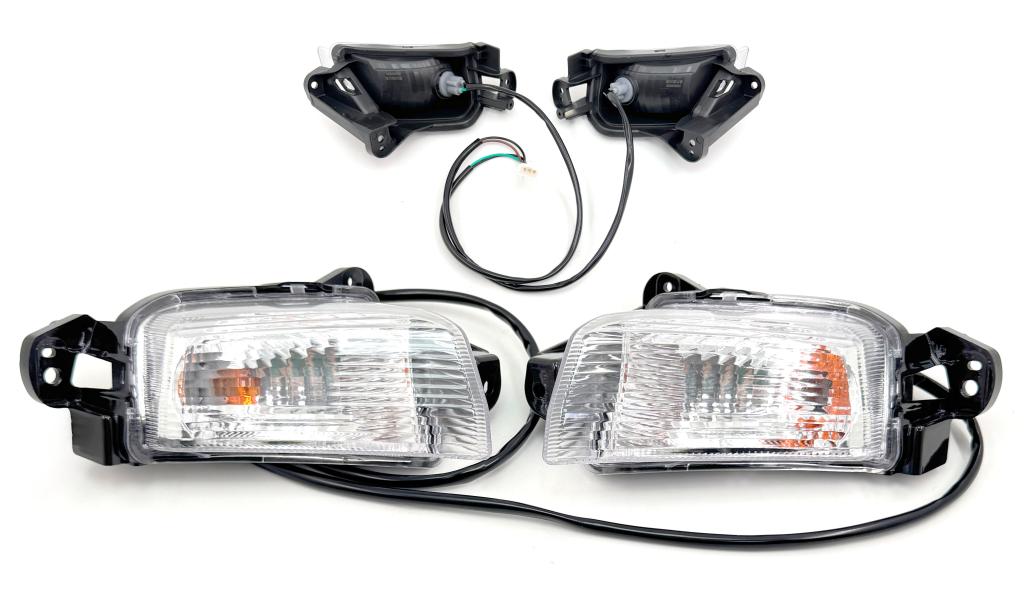 PISCA FLUO 125 22-24 DIANT. DIR./ESQ. LENTE CRI STAL COMP NOVIDADE