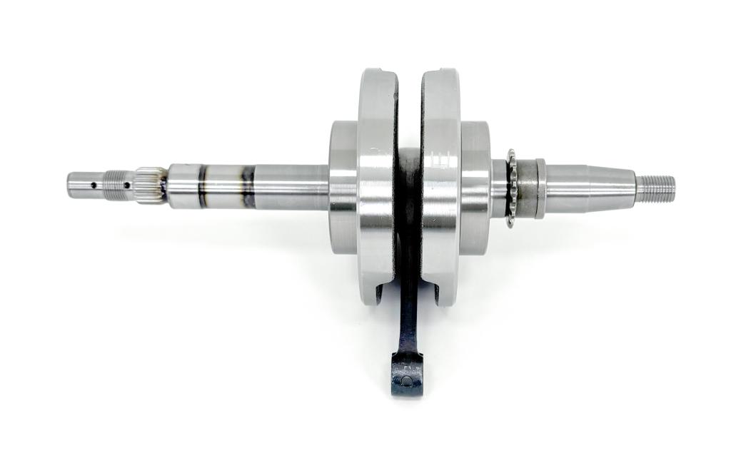 VIRABREQUIM COMPLETO C/ROLAMENTO e BIELA POP 110IES 24-26 EMBUS NOVIDADE
