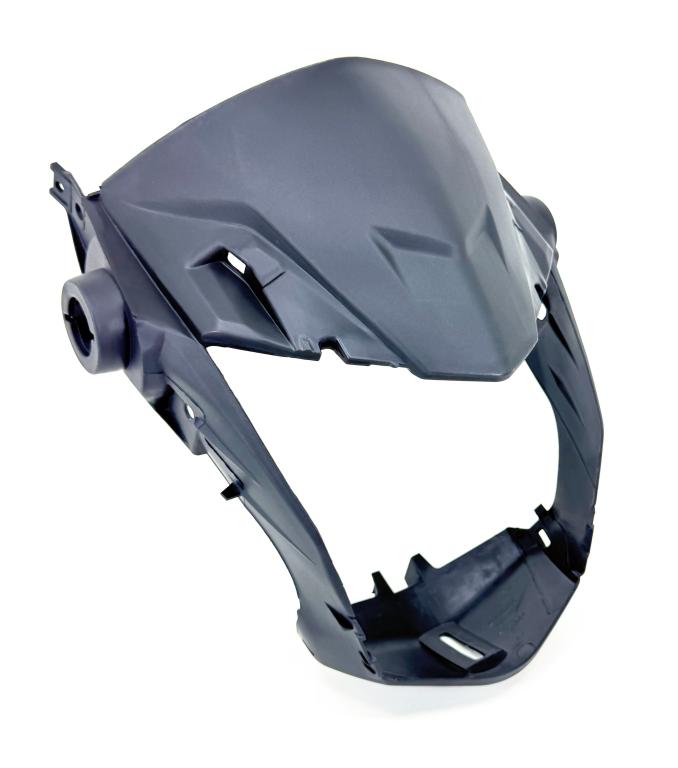 CARENAGEM FAROL FRONTAL TITAN 160EX 22-24 EXTERNA PRETO EMBUS NOVIDADE