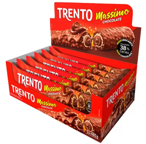 WAFER TRENTO MASSIMO CHOCOLATE  25Gx15