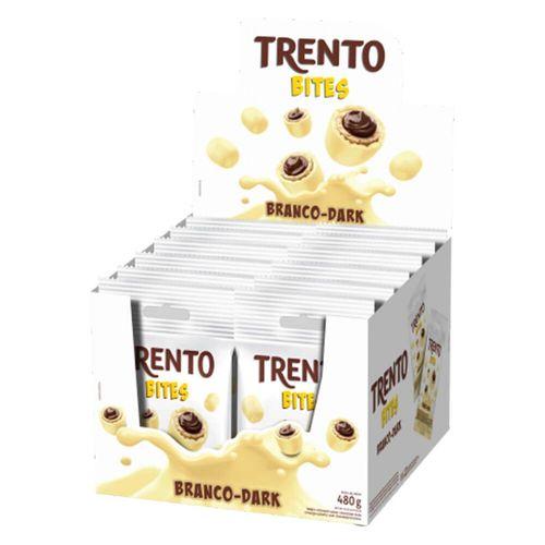 WAFER TRENTO BITES BRANCO DARK 40Gx12