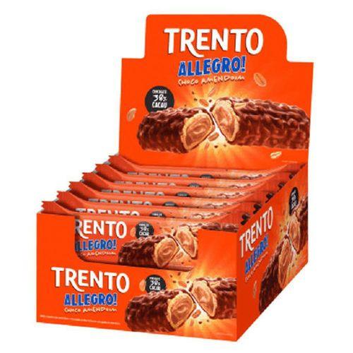WAFER TRENTO ALLEGRO CHOCO AMENDOIM 26Gx16