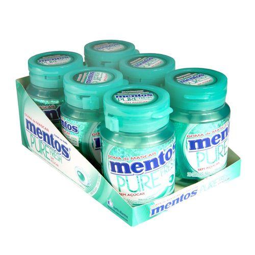 GARRAFA MENTOS PURE WINTERGREEN 6X56G