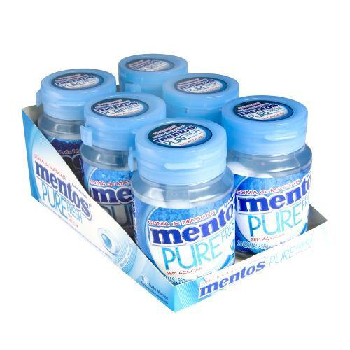 GARRAFA MENTOS PURE FRESH MINT 6X56G