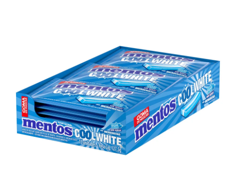 MENTOS COOL WHITE PEPPERMINT 8,5G