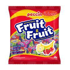 BALA PECCIN FRUIT E FRUIT SORTIDA 400G
