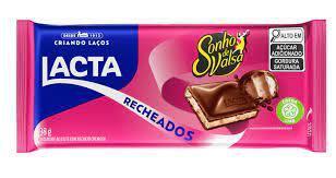 BARRA-CHOCOLATE LACTA SONHO DE VALSA 17X80G