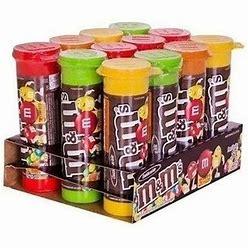 CONFEITO M&MS TUBO 12X30G