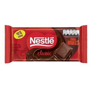 BARRA NESTLÉ CLASSIC MEIO AMARGO 16X80G