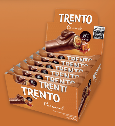 WAFER TRENTO CARAMELO 29Gx16