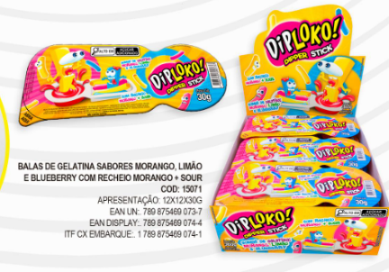 DIPLOKO  DIPPER STICK 12X30G