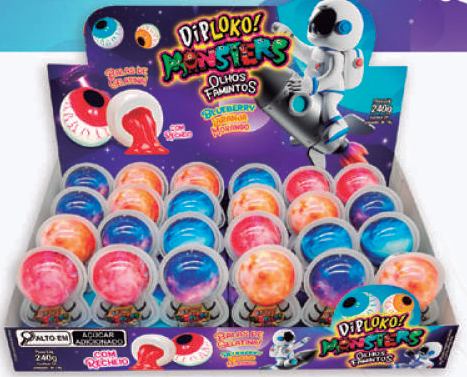 DIP LOKO OLHOS FAMINTOS ASTRONAUTA 24X10G