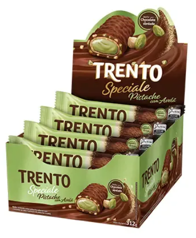 WAFER TRENTO  SPECIALE PISTACHE 26gx12