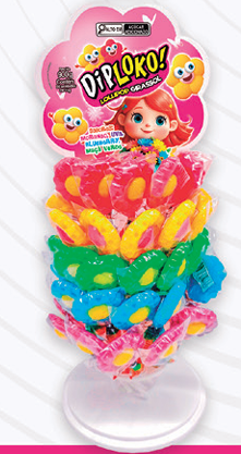 DIPLOKO LOLLIPOP GIRASSOL 60X15G