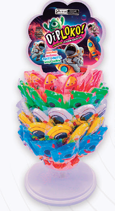 DIPLOKO LOLLIPOP VIAGEM ESPACIAL 60X15G