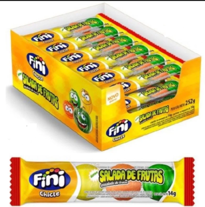 CHICLE FINI SALADA DE FRUTAS AZEDINHA 18X14G