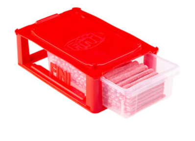 FINI BOX TUBES REGALIZ MORANGO E NATA AZEDO 1K