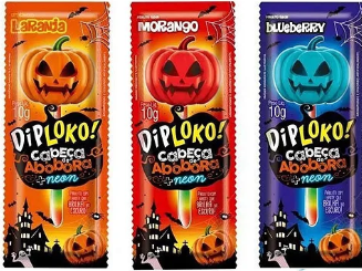 DIPLOKO  NEON PUMPKIN CABEÇA DE ABÓBORA 15X10G