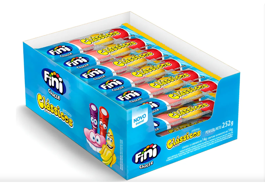 CHICLE FINICLASSICOS 18X14G
