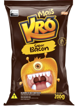 SALGADINHO KRO MAIS BACON 200GX10