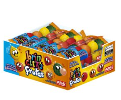BRINCLETS FRUTAS C/24