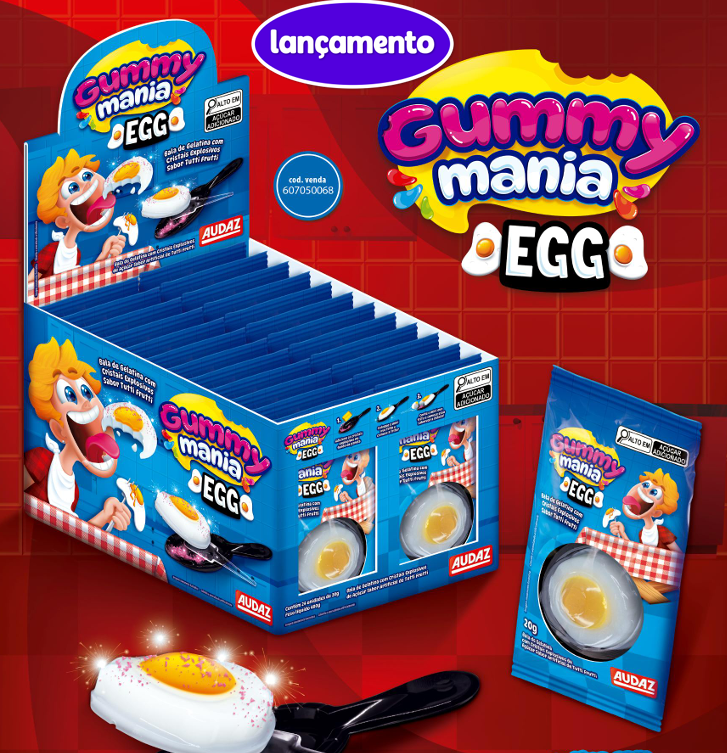 GUMMY  ANIA EGG C/24