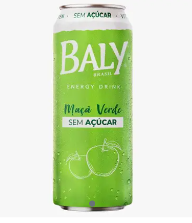 ENERGETICO BALY MAÇÃ VERDE S/ AÇUCAR 6X476ML
