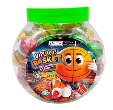 DIPLOKO  POTE OLHOS FAMINTOS BASKET  60X12G