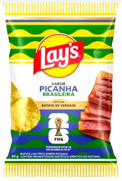 SALGADINHO LAYS PICANHA BRASILEIRA 62G
