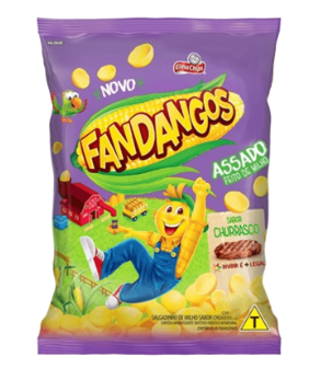 SALGADINHO FANDANGOS CHURRASCO 33G