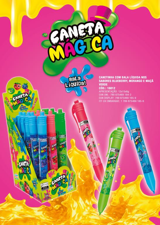 DIPLOKO CANETA MÁGICA SLIME 15X6G