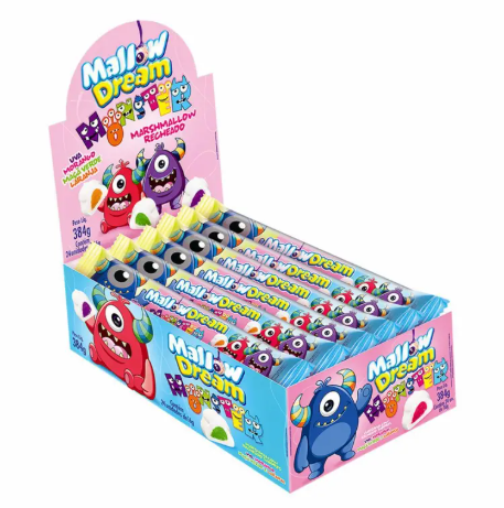 DIPLOKO MALLOWDREAM BOMBOM MONSTERS RECHEADO 24X16G