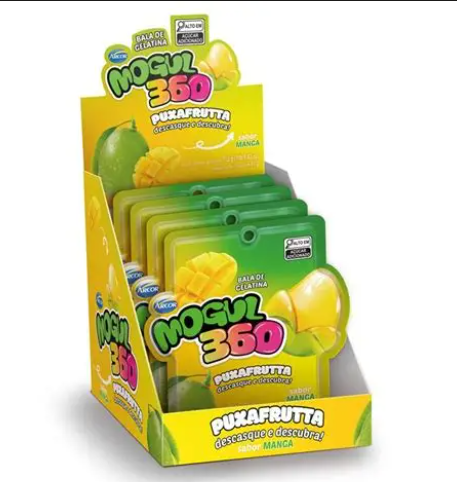 BALA DE GELATINA ARCOR MOGUL 360 MANGA 10X26G