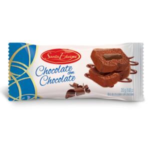 BOLO CHOCOLATE C/ RECHEIO CHOCOLATE 250GR SANTA EDWIGES