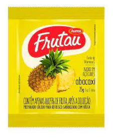 REFRESCO FRUTAU SABOR ABACAXI 25GR