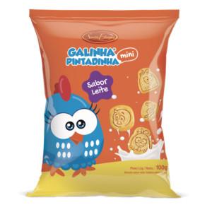 BISCOITO LEITE GALINHA PINTADINHA 100GR SANTA EDWIGES