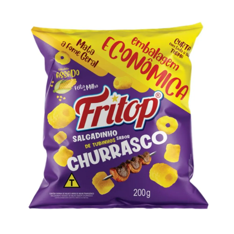 SALGADINHO CHURRASCO FRITOP 10X200GR