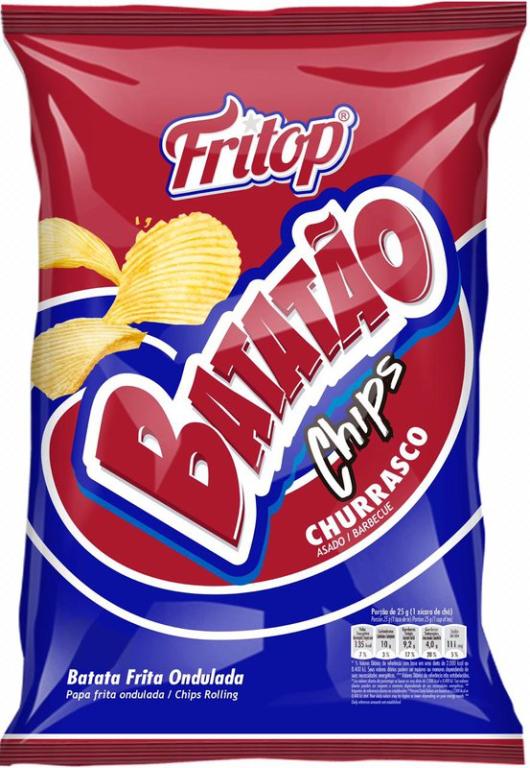 BATATA ONDULADA CHURRASCO 50GR